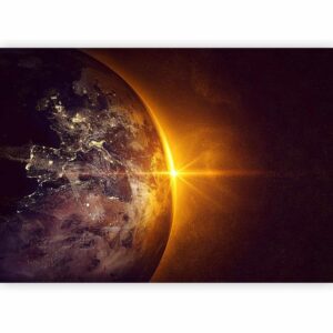 Fotobehang – Golden Earth 400x280