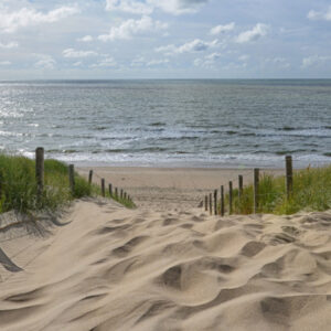 Fotobehang Strandopgang Noordzee 1508 Holland