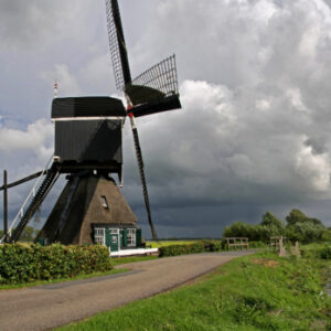 Fotobehang Vlietmolen 2880 Holland