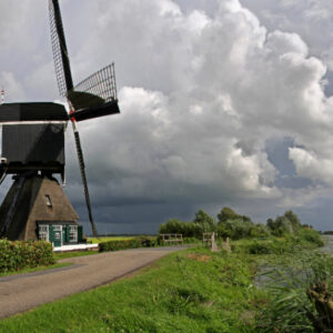 Fotobehang Vlietmolen 2880 Holland