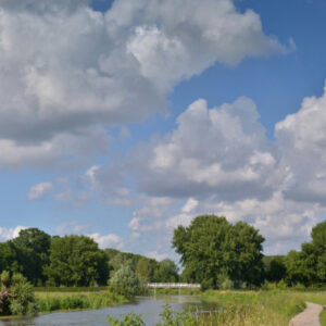 Fotobehang Kromme Rijn II 3205 Holland