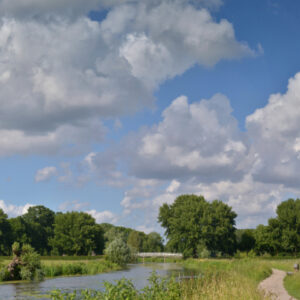 Fotobehang Kromme Rijn II 3205 Holland