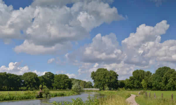 Fotobehang Kromme Rijn II 3205 Holland