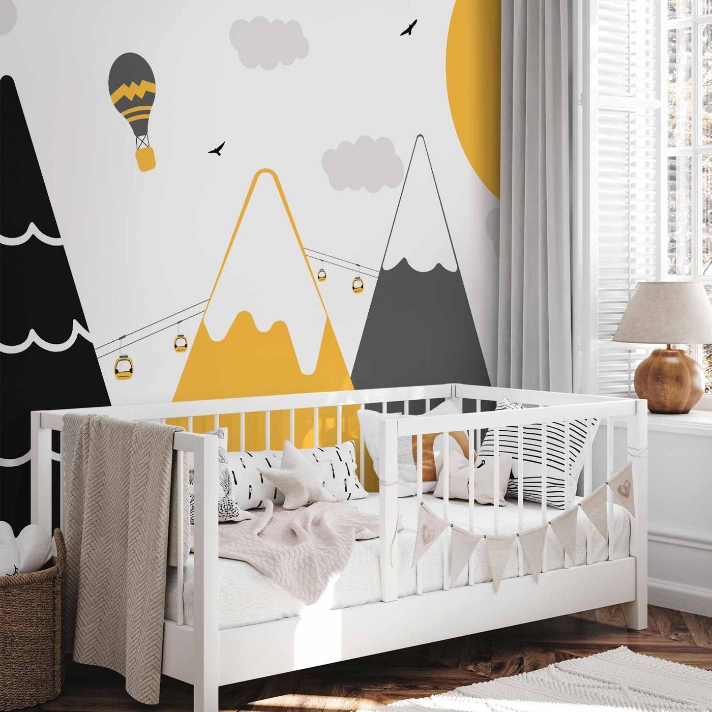 Fotobehang - Adventure in the Mountains