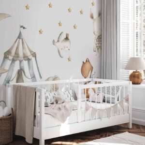 Fotobehang - Animals for Children (Watercolour)