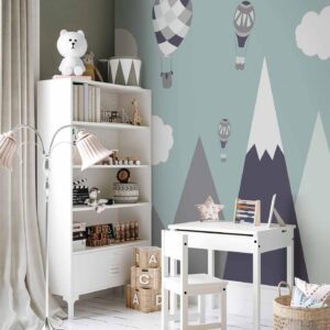 Fotobehang - Balloon Land