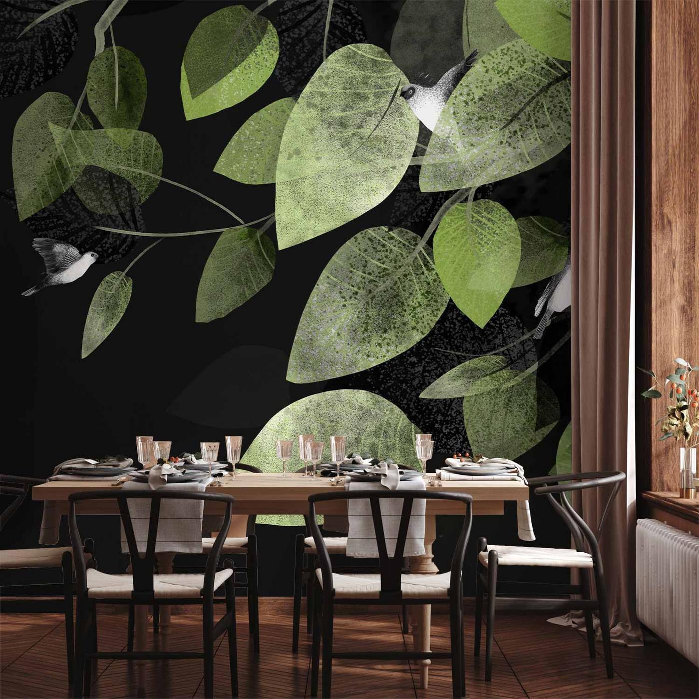 Fotobehang - Bird Holidays - Third Variant