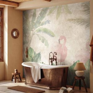 Fotobehang - Birds in the Jungle