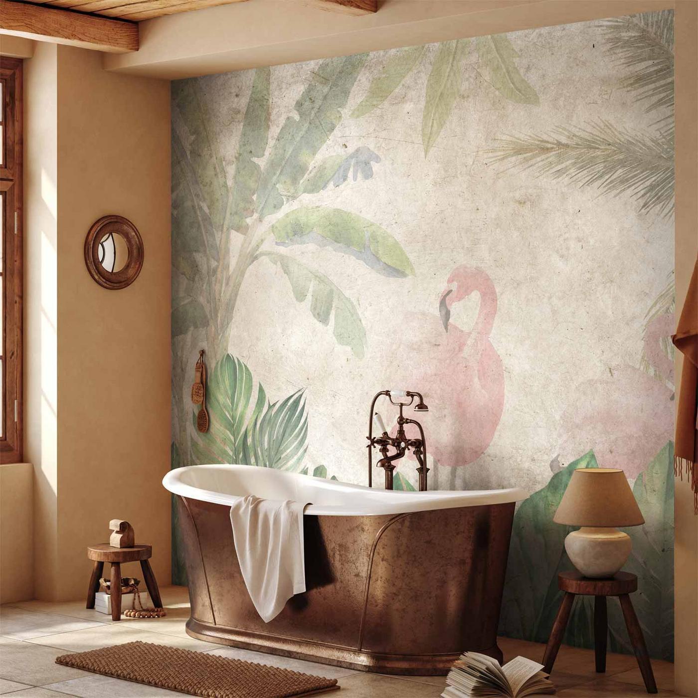 Fotobehang - Birds in the Jungle