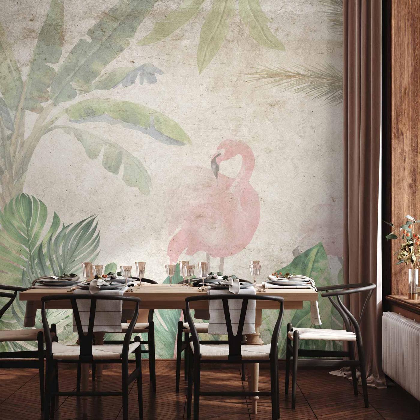 Fotobehang - Birds in the Jungle