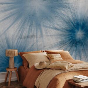 Fotobehang - Blue Shadows