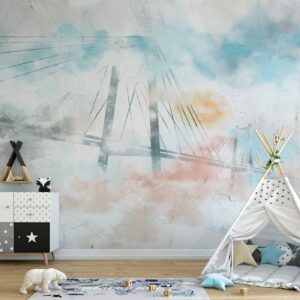 Fotobehang - Bridge to Dreams