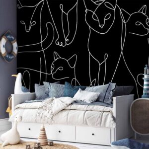 Fotobehang - Cat Habits - First Variant