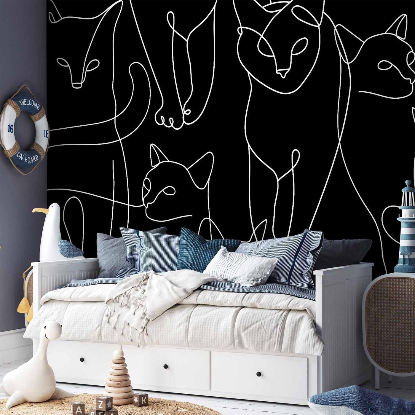 Fotobehang - Cat Habits - First Variant