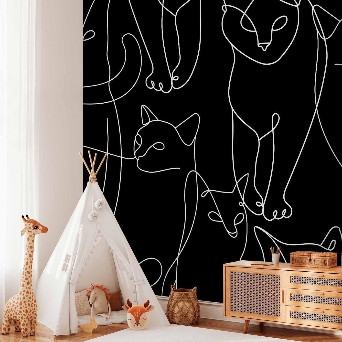 Fotobehang - Cat Habits - First Variant