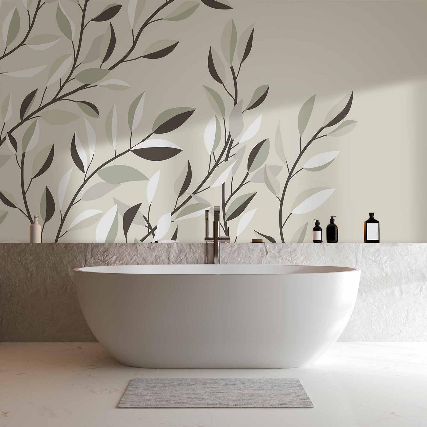 Fotobehang - Climbing Leaves - First Variant