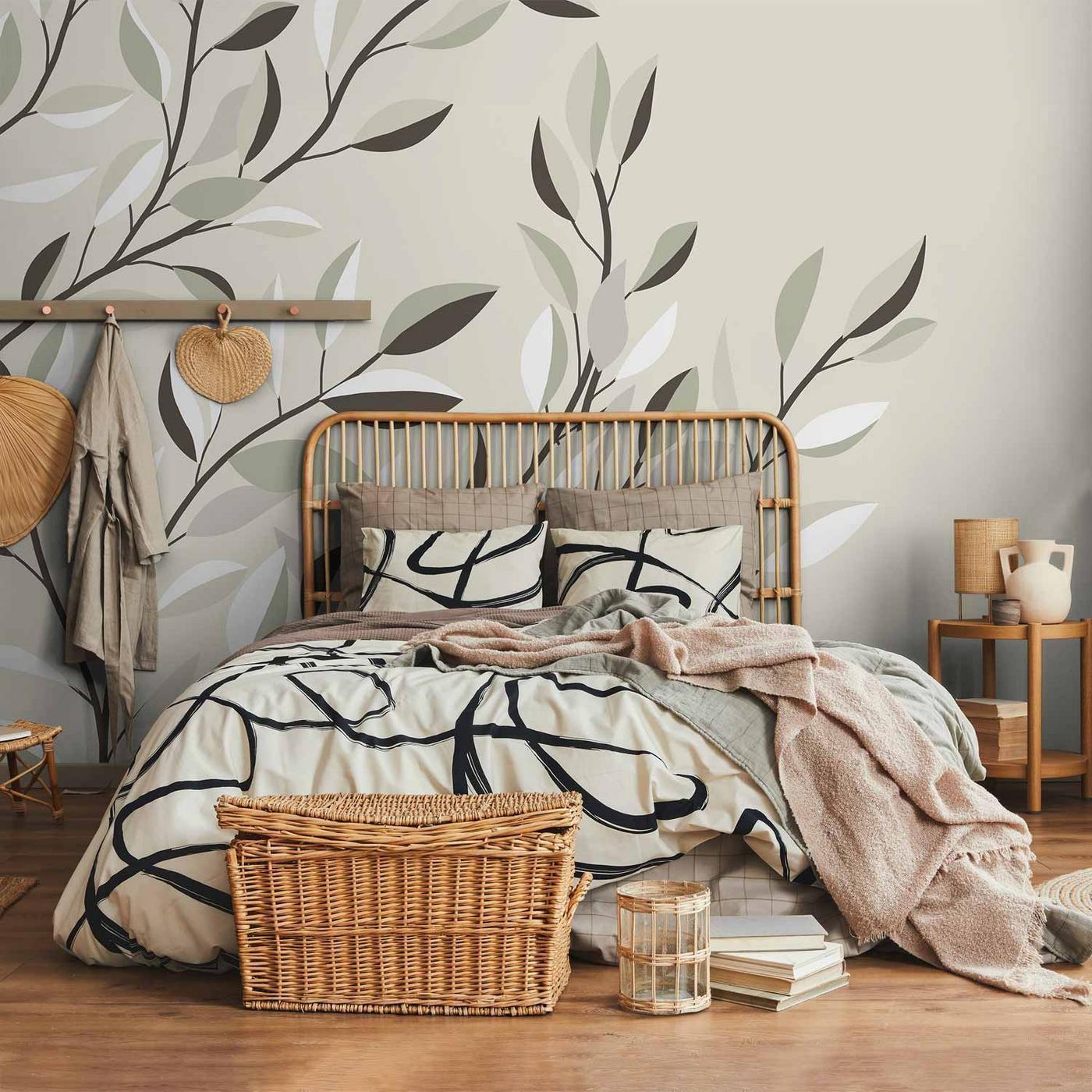 Fotobehang - Climbing Leaves - First Variant