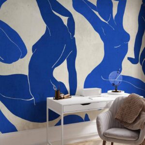 Fotobehang - Cobalt Softness