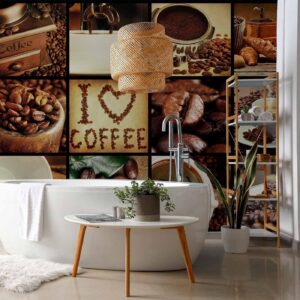 Fotobehang - Coffee - Collage