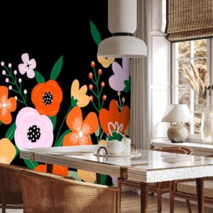 Fotobehang - Colorful Bloom - Second Variant