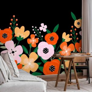 Fotobehang - Colorful Bloom - Second Variant