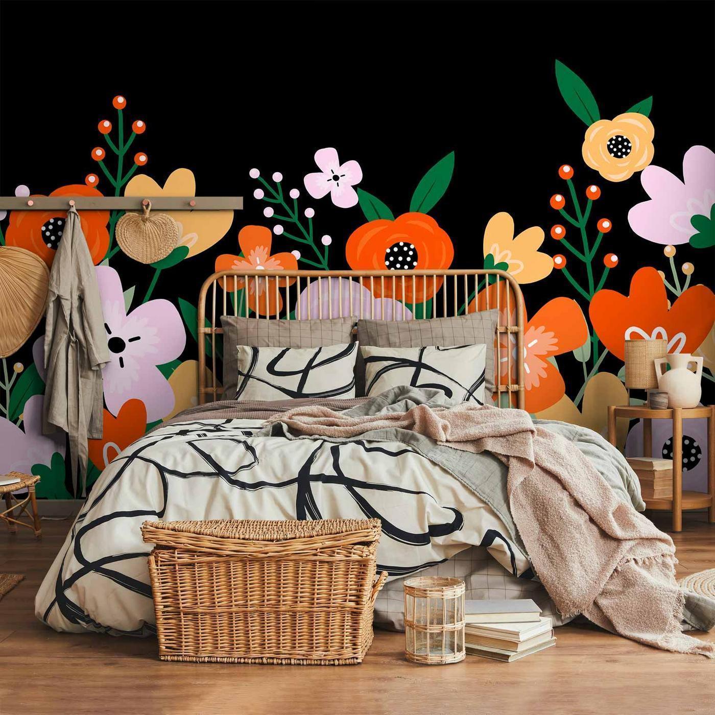 Fotobehang - Colorful Bloom - Second Variant