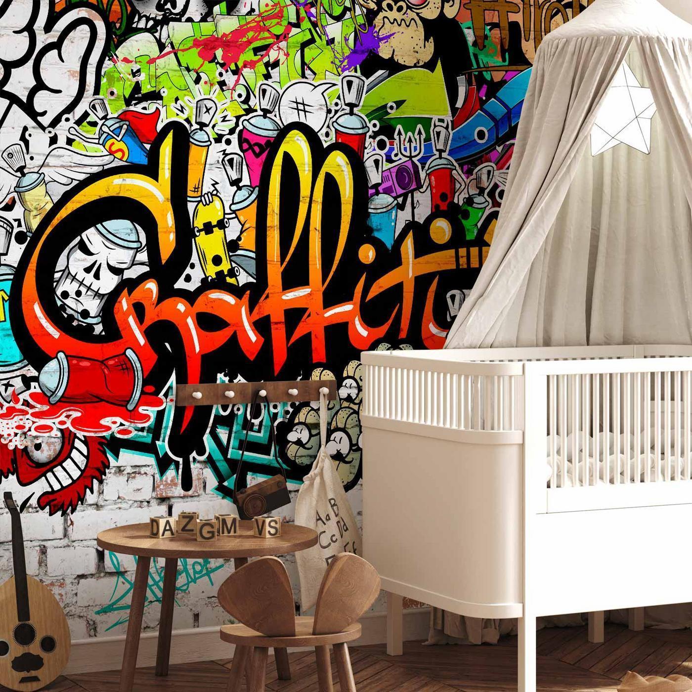 Fotobehang - Colorful Graffiti