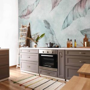 Fotobehang - Dancing in the wind