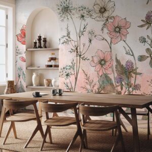 Fotobehang - Day in the Meadow - Third Variant