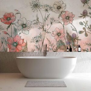 Fotobehang - Day in the Meadow - Third Variant