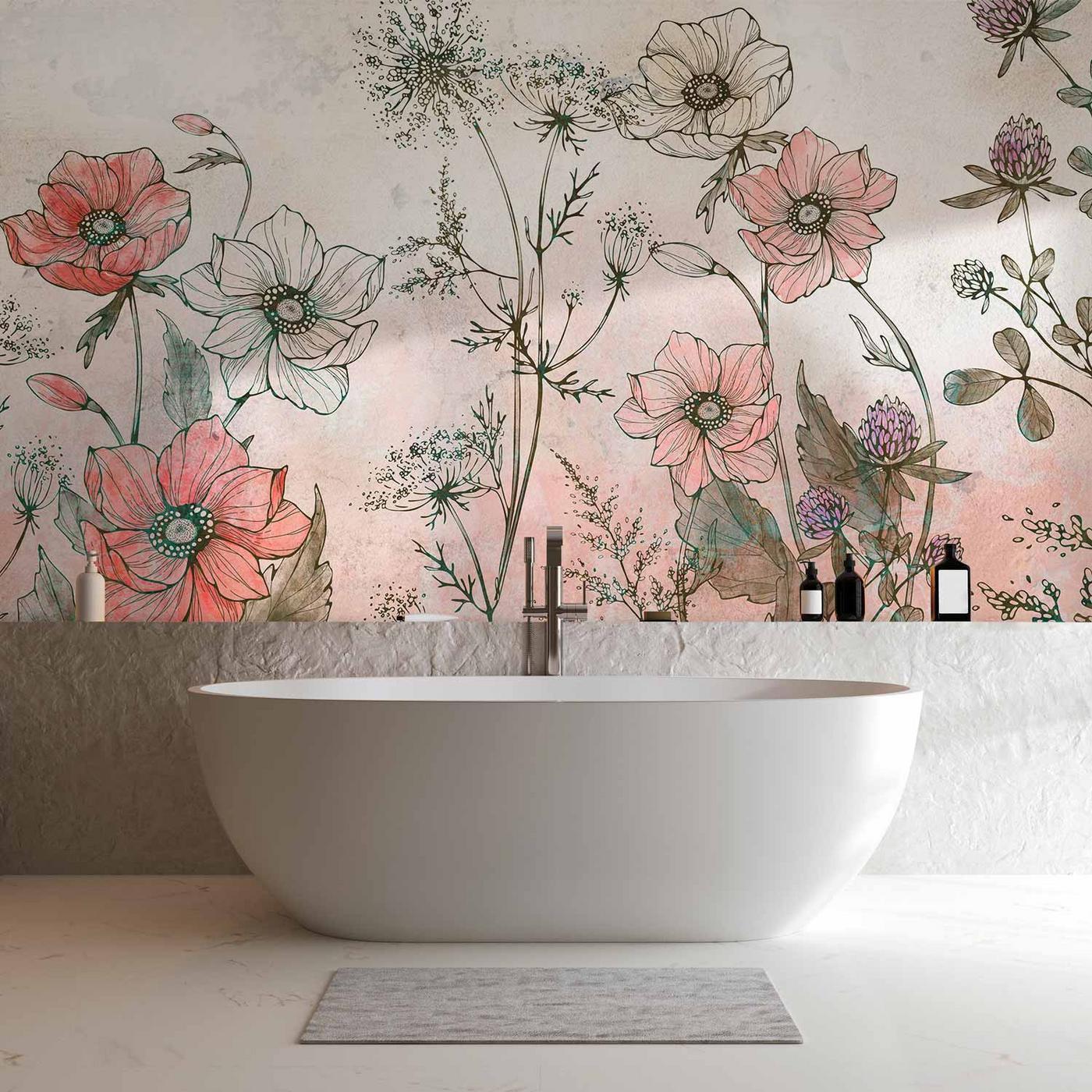 Fotobehang - Day in the Meadow - Third Variant