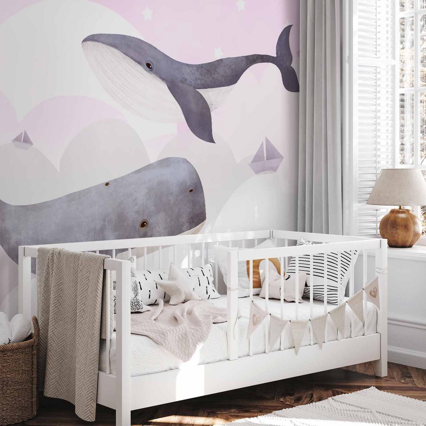 Fotobehang - Dream Of Whales - Second Variant