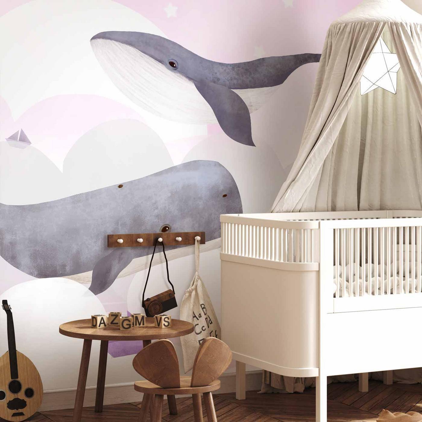 Fotobehang - Dream Of Whales - Second Variant