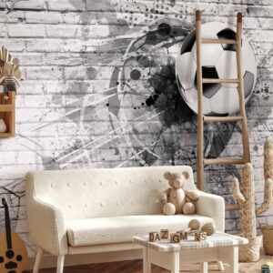 Fotobehang - Dynamic Football