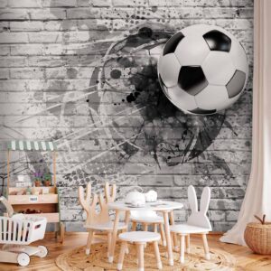 Fotobehang - Dynamic Football