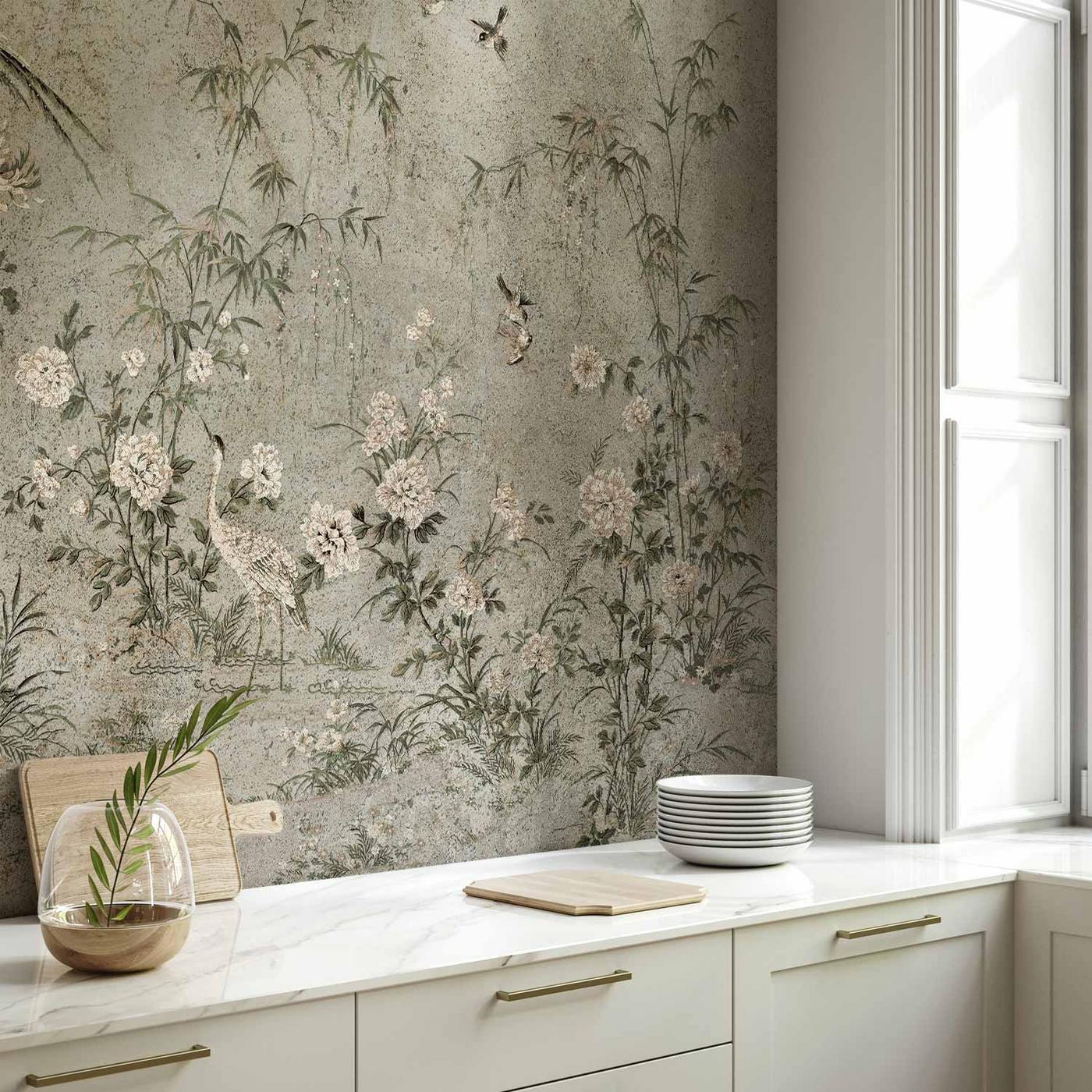 Fotobehang - Eastern Fresco