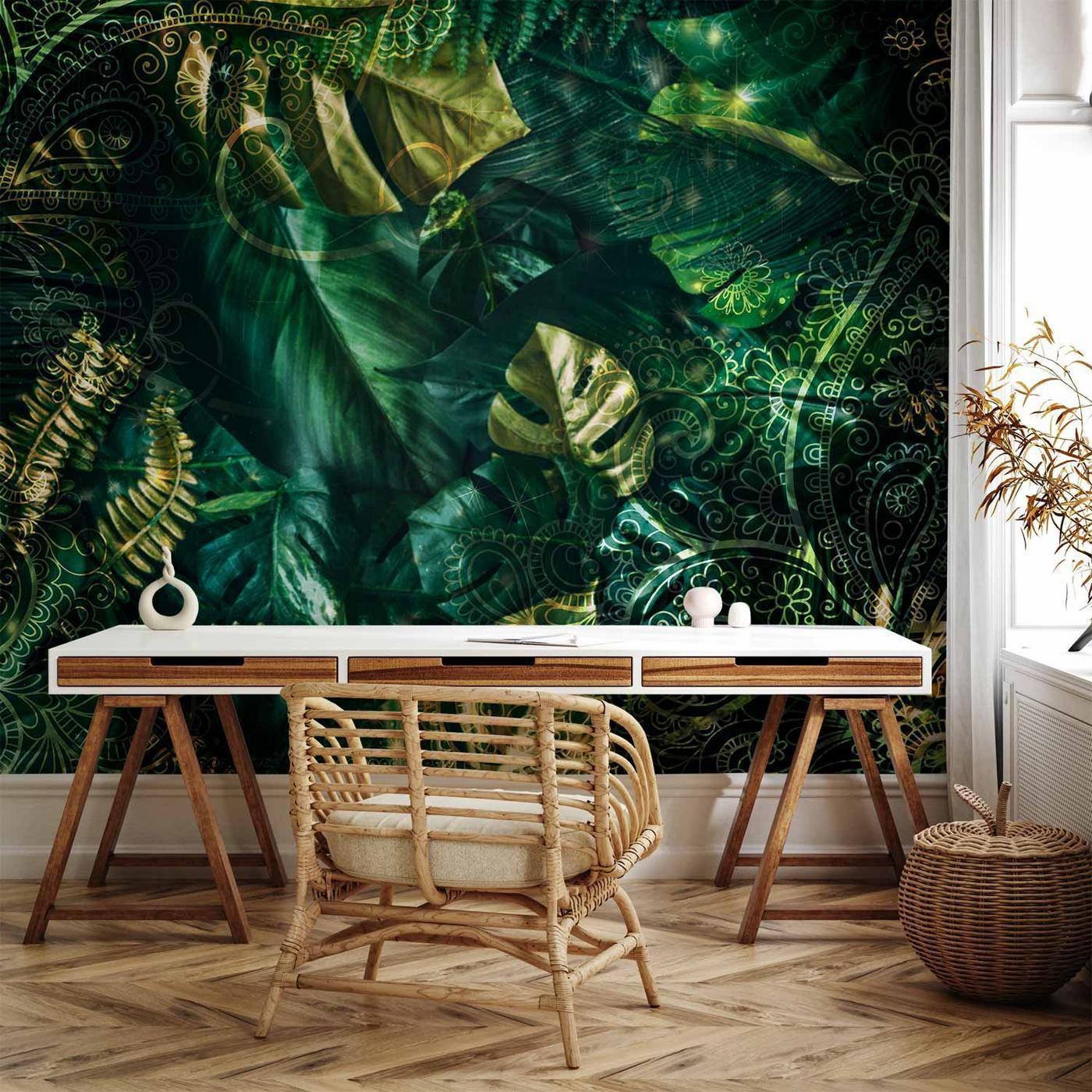 Fotobehang - Emerald Jungle