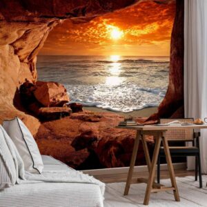 Fotobehang - Exit from the Cave