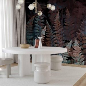 Fotobehang - Ferns in the Woods - Third Variant