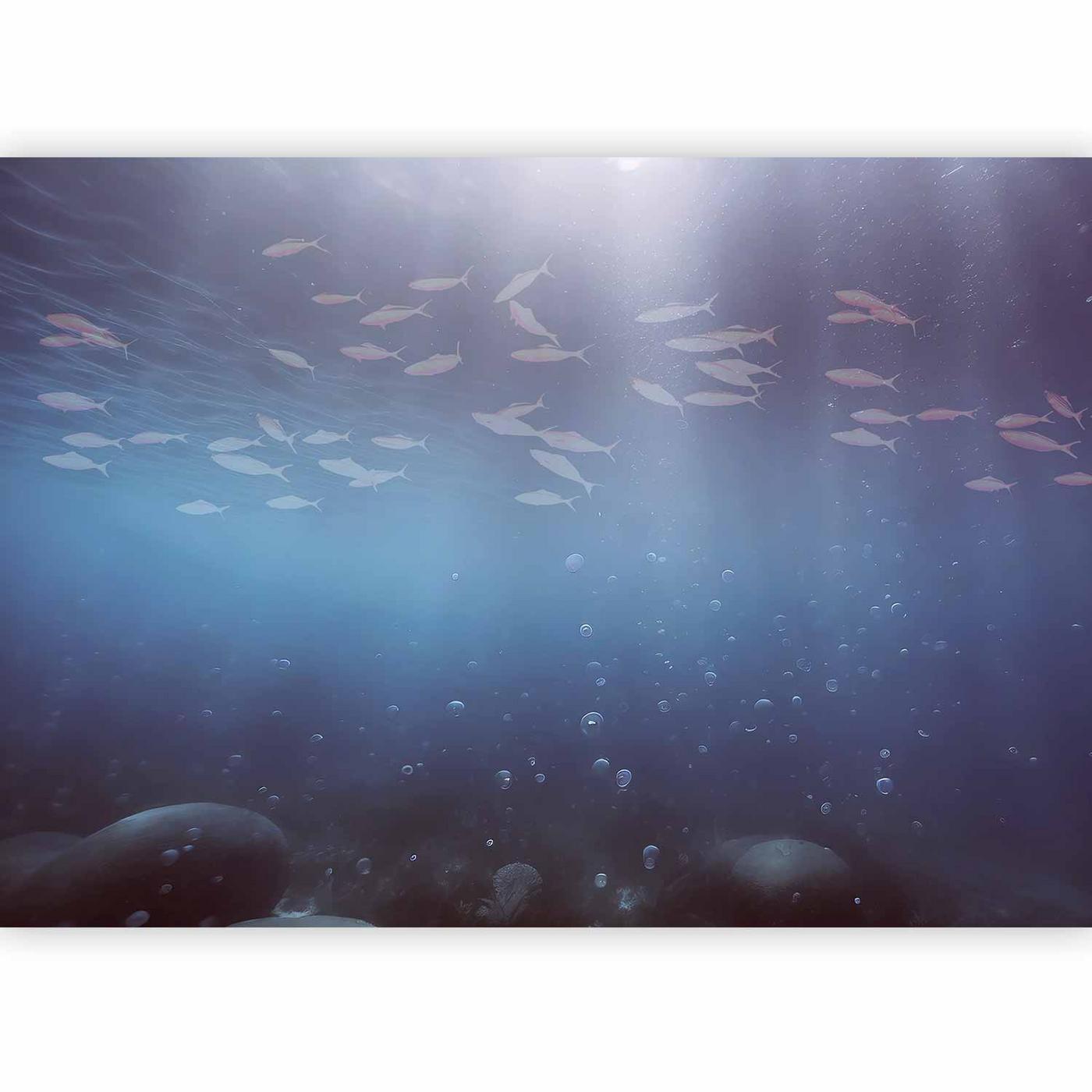 Fotobehang - Fish in the depths