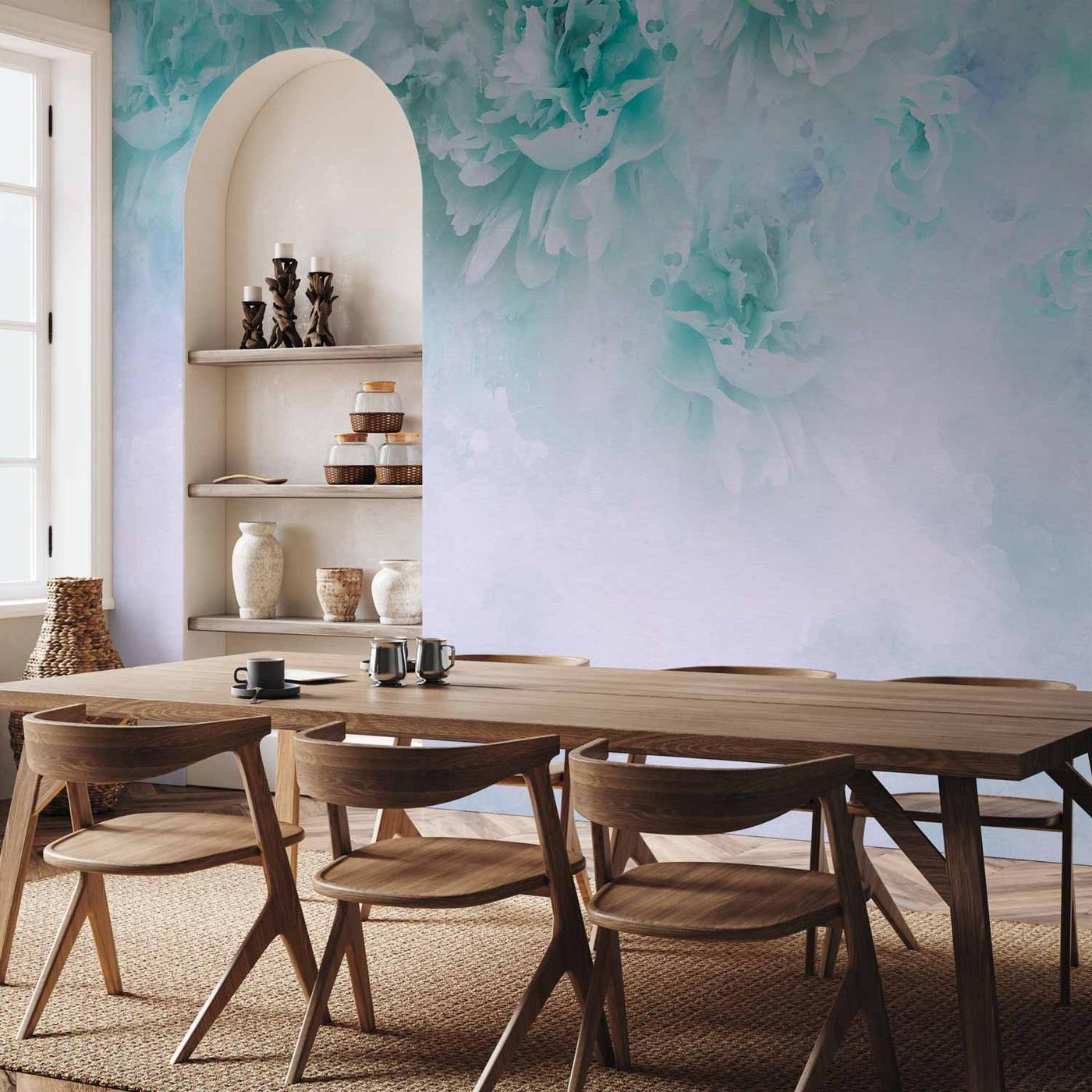 Fotobehang - Floral Etude of Life - Second Variant