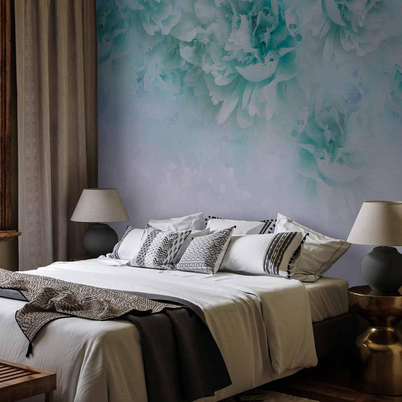 Fotobehang - Floral Etude of Life - Second Variant