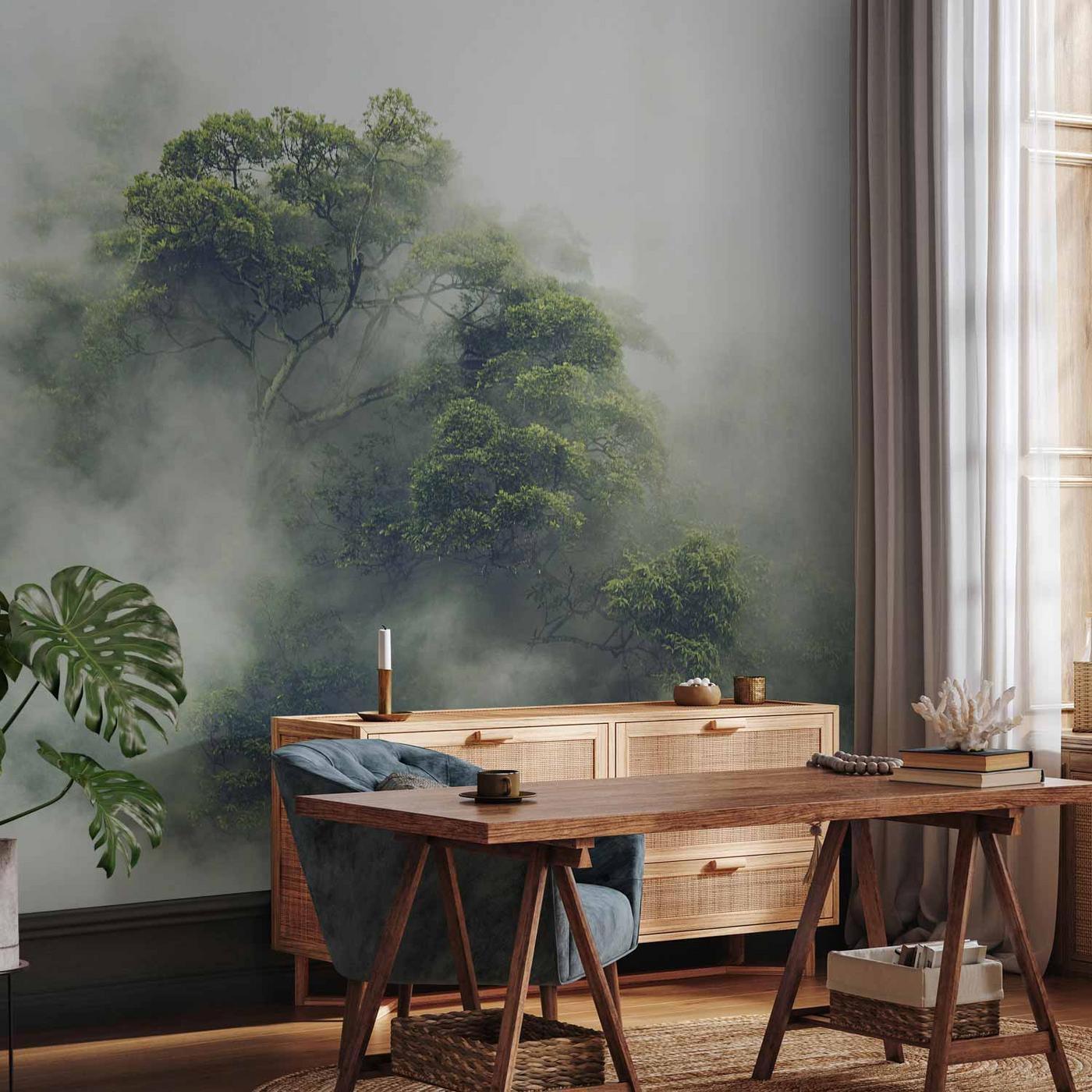 Fotobehang - Foggy Amazon