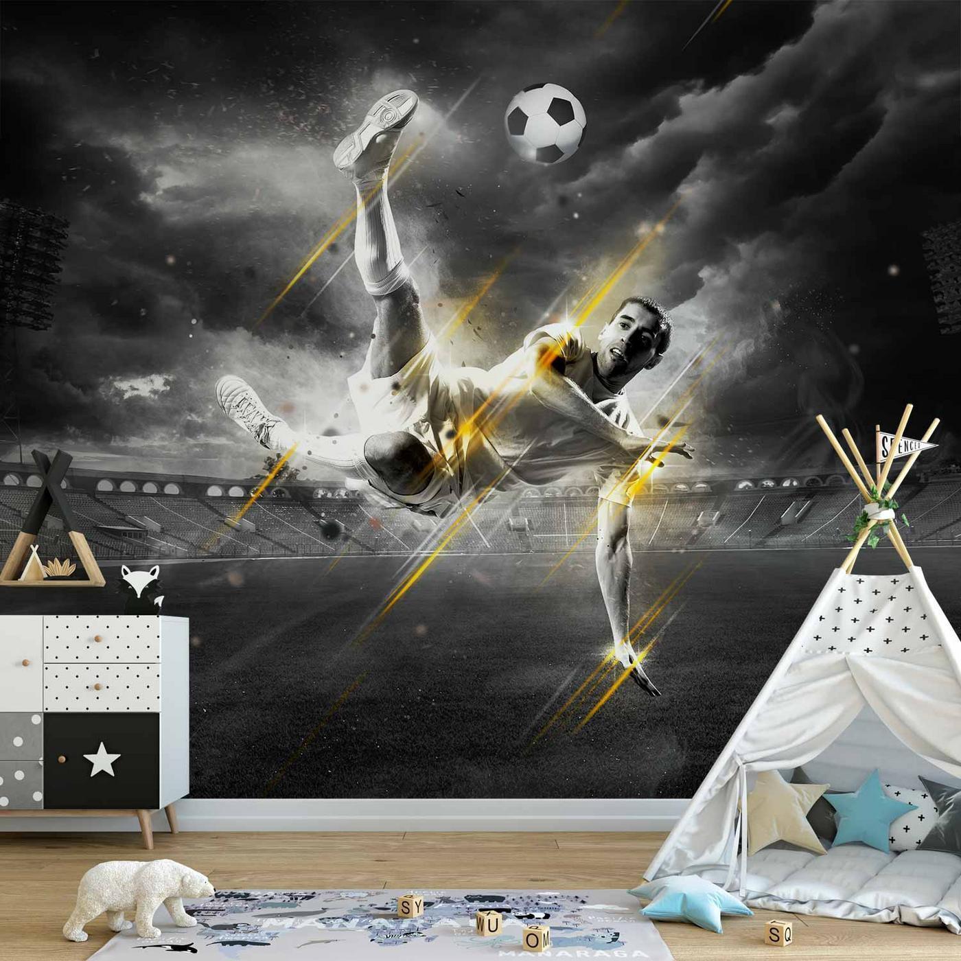 Fotobehang - Football legend