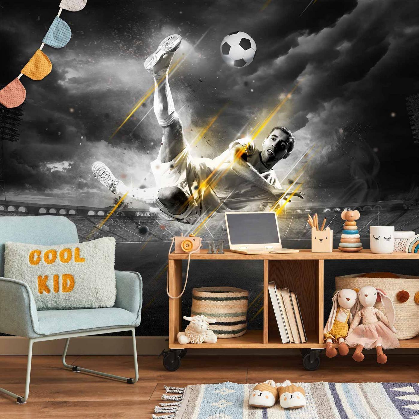 Fotobehang - Football legend