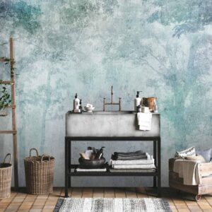 Fotobehang - Forest Relief - Third Variant