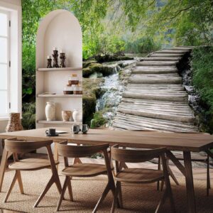 Fotobehang - Forest path