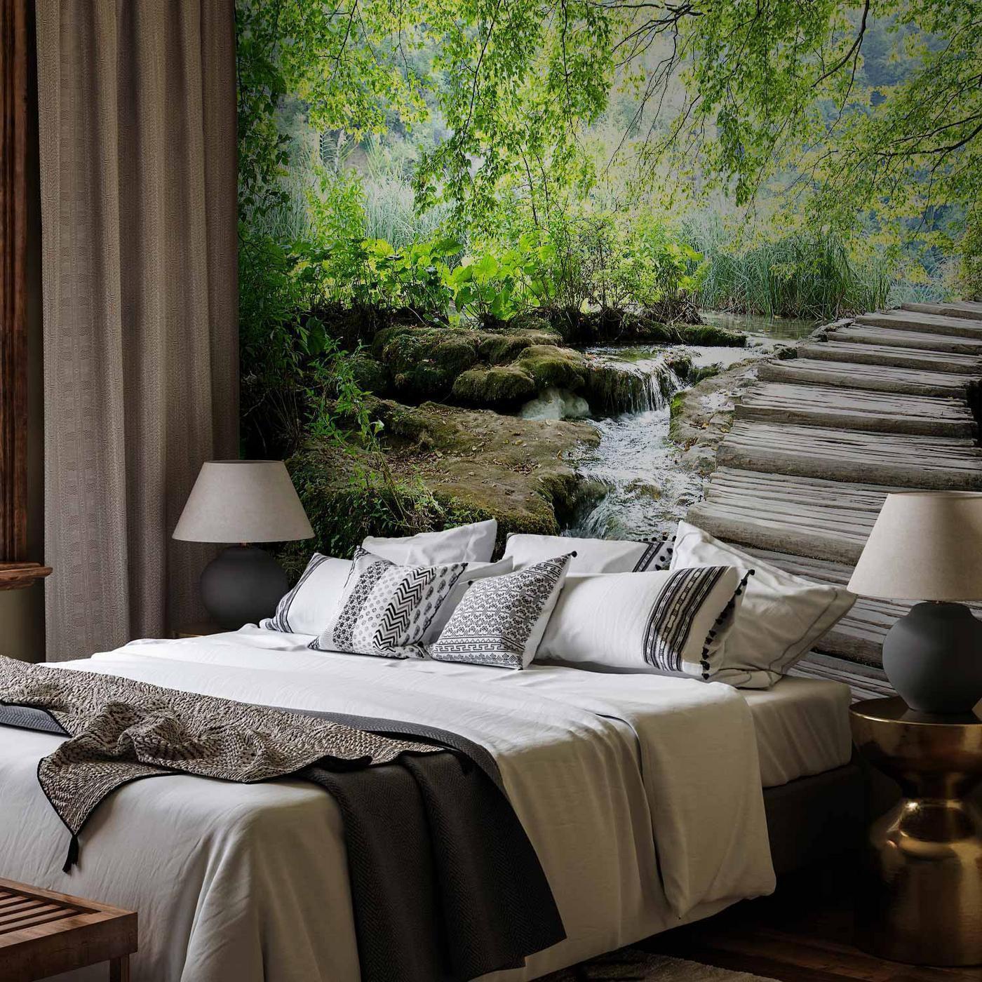 Fotobehang - Forest path