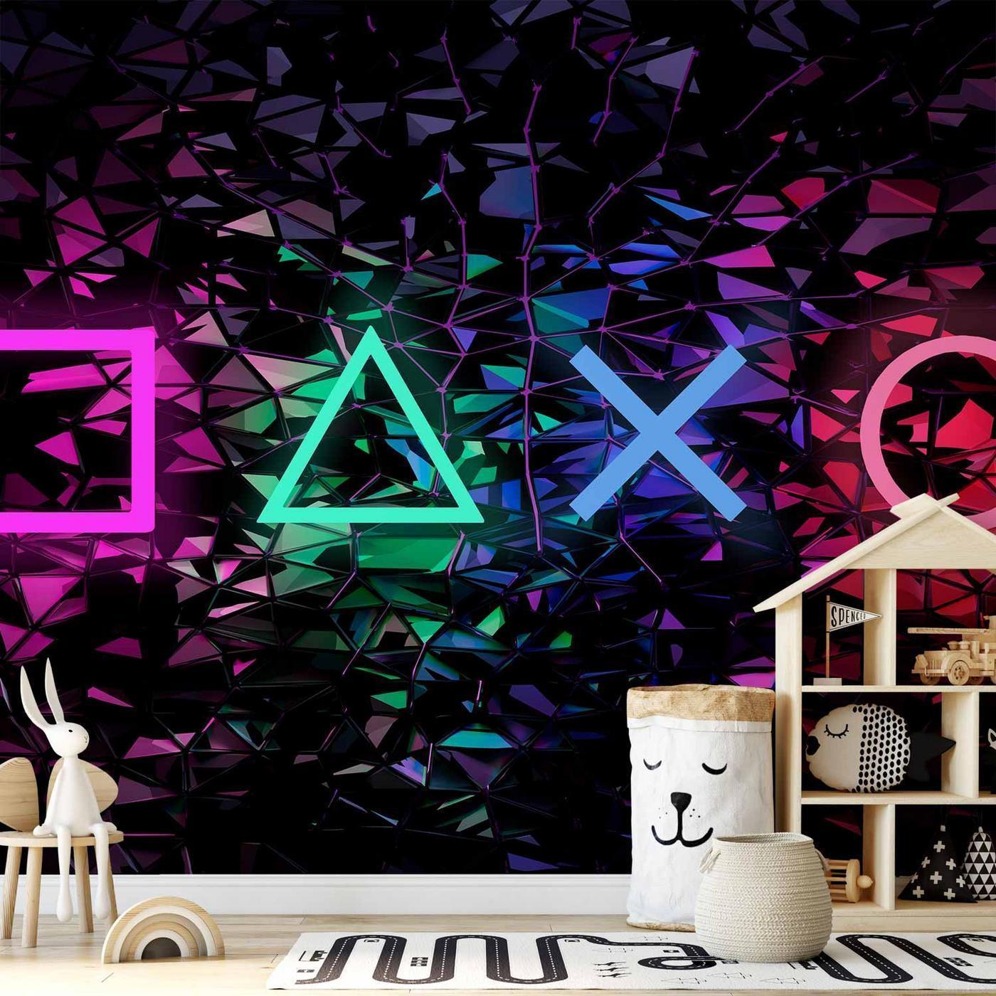 Fotobehang - Fun Symbols