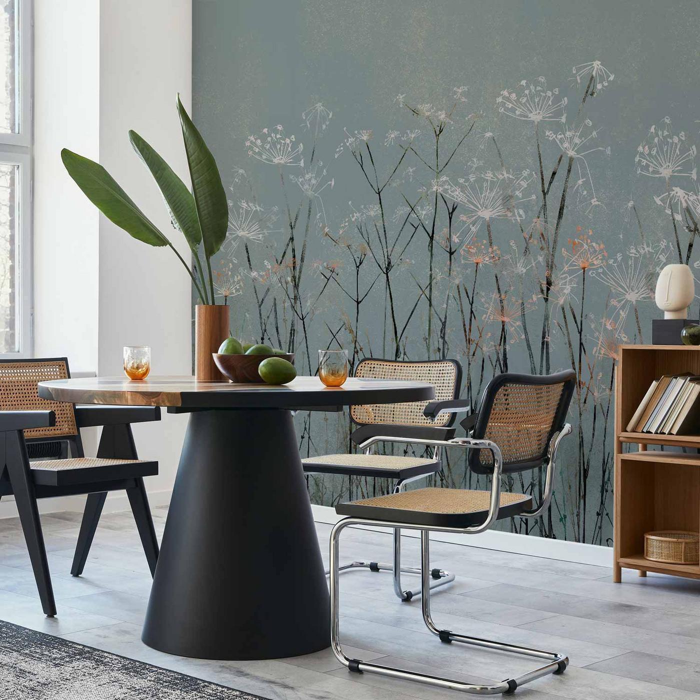 Fotobehang - Garlic Flowers